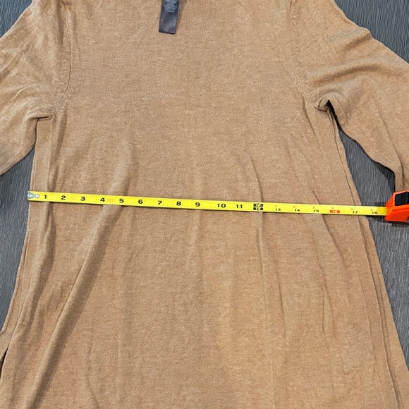 Chico's Black Label Camel Brown Crew Neck women’s Sweater size 0 - Picture 5 of 5